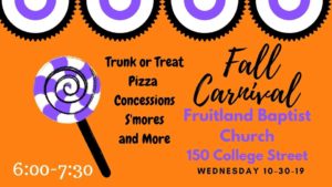 Fall Carnival @ Fruitland Baptist, Hendersonville, NC | Hendersonville | North Carolina | United States