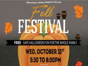 Family Fall Festival @ Mountain Valley Baptist Church | Zirconia | North Carolina | United States