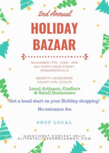 2nd Annual Holiday Bazaar @ The Etowah Marketplace | Hendersonville | North Carolina | United States