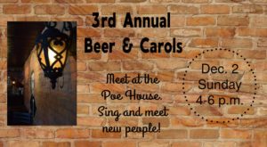 3rd Annual Beer & Carols @ The Poe House  | Hendersonville | North Carolina | United States