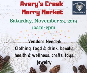 Avery's Creek Merry Market @ Avery's Creek Elementary  | Arden | North Carolina | United States