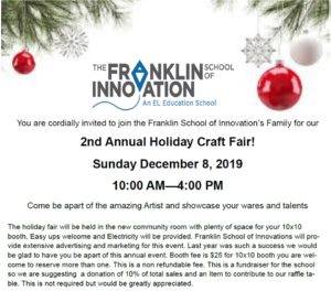 FSI Holiday Craft Fair @ The Franklin School of Innovation  | Asheville | North Carolina | United States