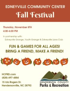 Fall Festival @ Edneyville Community Center | Hendersonville | North Carolina | United States