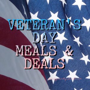 Veteran's Day Meals & Deals for Vets @ all over the Asheville and surrounding area