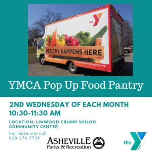 YMCA Food Truck Pop Up Food Pantry @ Linwood Crump Shiloh Center | Asheville | North Carolina | United States