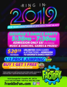 Ring in 2019 @ The Factory Franklin