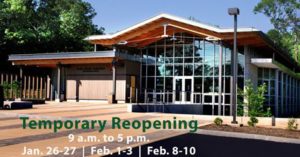 Temporary Reopening of the Blue Ridge Parkway Visitor Center at Milepost 384 @ Blue Ridge Parkway Visitor Center at Milepost 384