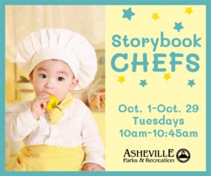 Storybook Chefs (ages 2-5 with an adult) @ Stephens-Lee Community Center