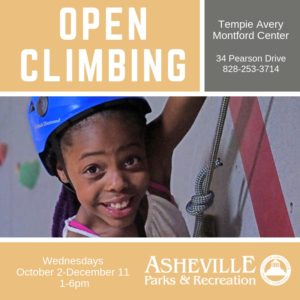 Open Climbing @ Tempie Avery Montord Center Climbing Wall