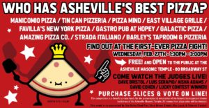 2019 Asheville Pizza Fight @ The Asheville Masonic Temple