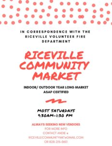 Riceville Community Market @ Riceville Volunteer Fire Department