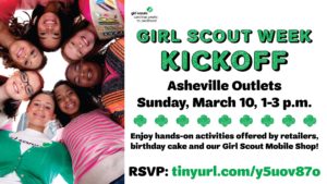 Girl Scout Week Kickoff @ Asheville Outlets