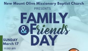 Family & Friends DAY @ New Mount Olive Missionary Baptist Church