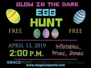 The Hoppening: Glow in the Dark Egg Hunt @ GracePoint Church