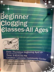 Beginner Clogging Class (all ages) @ Leicester Community Center