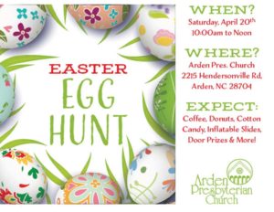 Easter Egg Hunt @ Arden Presbyterian Church 