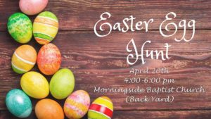 Easter Egg Hunt @ Morningside Baptist Church Brevard