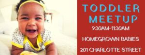 Third Wednesday Toddler Meetup @ Homegrown Babies: Asheville Childbirth Education & Doula Services