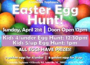 Easter Egg Hunt @ Creekside Taphouse