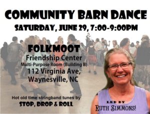 Community Barn Dance @ Folkmoot Friendship Center Multi-Purpose Room