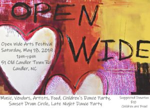 Open Wide-A CommUNITY Arts Festival @ Living Arts Foundation