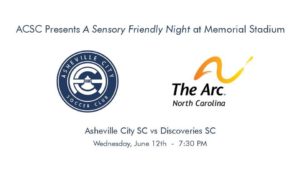 Sensory Friendly Soccer Night @ Memorial Stadium Asheville