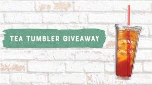 Tea Tumbler Giveaway 2019 @ participating McAlister's Deli