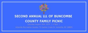 Second Annual LLL of Buncombe County Family Picnic @ Asheville Recreation Gazebo