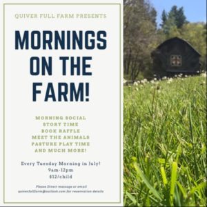 Mornings on the Farm @ Quiver Full Farm