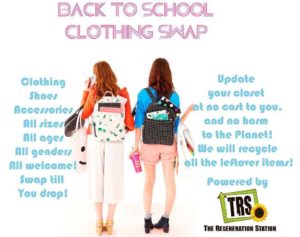 Back to School Clothing Swap @ The Regeneration Station