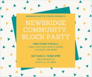 Newbridge Community Block Party @ Newbridge Baptist Church