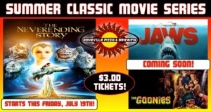 2019 Summer Classic Movie Series! @ Asheville Pizza & Brewing Co.