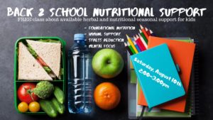 Nutritional Support for a Healthy School Year @ Middle Path Nutrition and Wellness Center