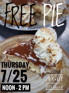 FREE Slice of Pie @ Baked Pie Company