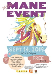 Mini Mane Event @ Horse Sense of the Carolinas, Inc.