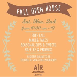 Fall Open House @ AR Workshop Asheville