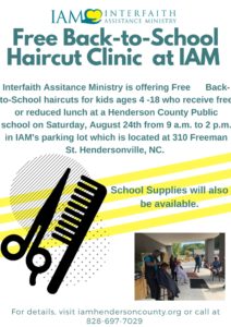 FREE Back to School Haircut Clinic @ Interfaith Assistance Ministry