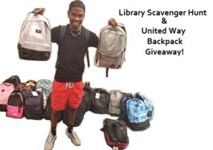 Scavenger Hunt and Backpack Giveaway! @ Pack Memorial Library