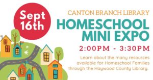 Homeschool Mini Expo @ Canton Branch Library