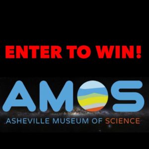 Asheville Museum of Science Prize Pack FACEBOOK GIVEAWAY CONTEST @ on the Family Friendly Asheville Facebook page