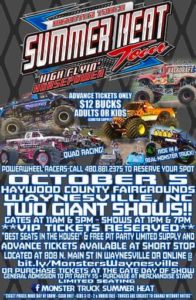 Waynesville Monster Truck Fall Nationals @ Haywood County Fairgrounds