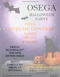 OSEGA Halloween Parents Night Out Party @ OSEGA Dream Academy