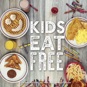 Kids Eat FREE Mondays & Tuesdays @ all area Huddle House locations