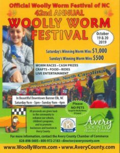 42nd Annual Woolly Worm Festival @ Historic Banner Elk School