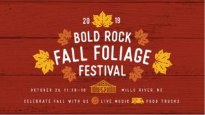 Bold Rock Fall Foliage Festival & Seasonal Release Party @ Bold Rock Hard Cider (Mills River, NC)