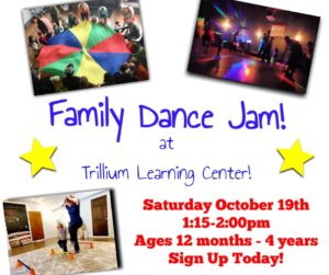 Family Dance Jam, BREVARD! @ Trillium Learning Center