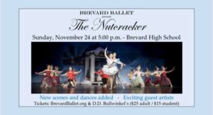 Brevard Ballet presents The Nutcracker @ Brevard High School Brevard, North Carolina