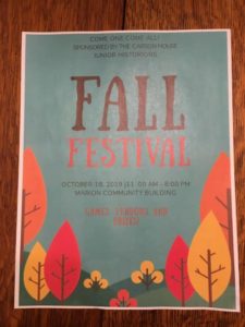 Fall Festival @ Marion Community Building