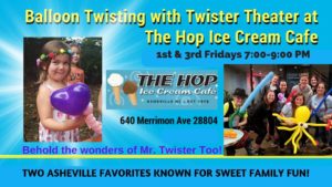 Friday Night Fun at The Hop @ The Hop Ice Cream Cafe