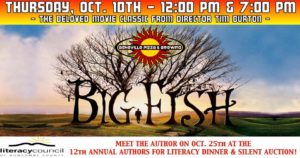 BIG FISH - Film Screening with Literacy Council of Buncombe Co. @ Asheville Pizza & Brewing Co.